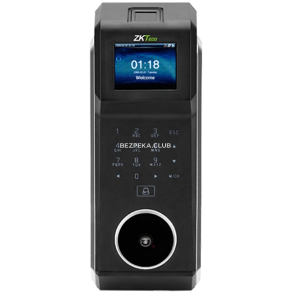 Biometric terminal ZKTeco PA10 with hybrid biometric palm vein and fingerprint recognition technology - Image 1