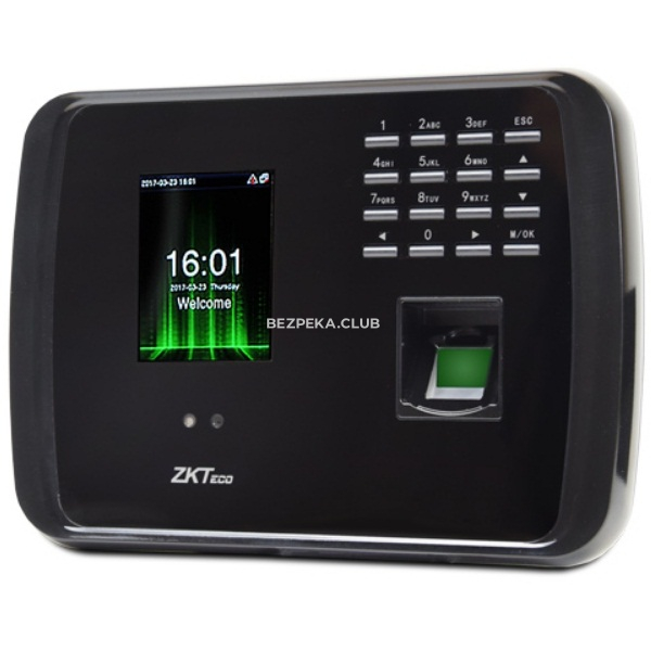 Биометрический терминал ZKTeco MB460 с распознаванием лиц, сканером отпечатка пальца и считывателем RFID карт - Фото 2