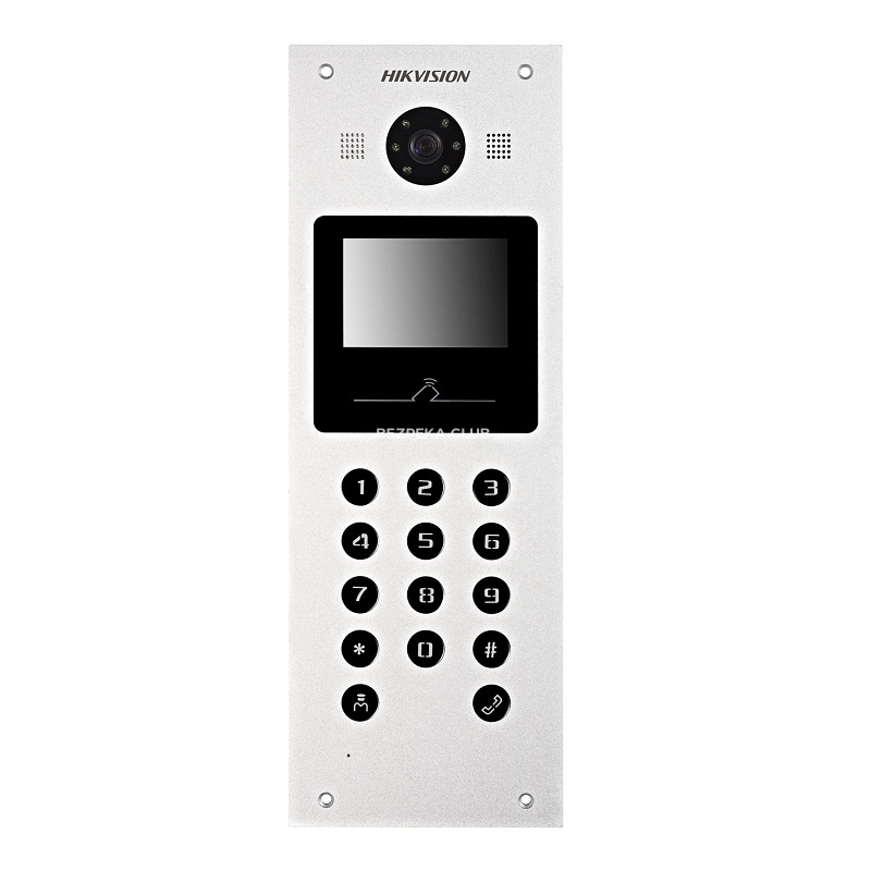 Виклична IP-відеопанель Hikvision DS-KD3003-E6 багатоабонентська - Зображення 1
