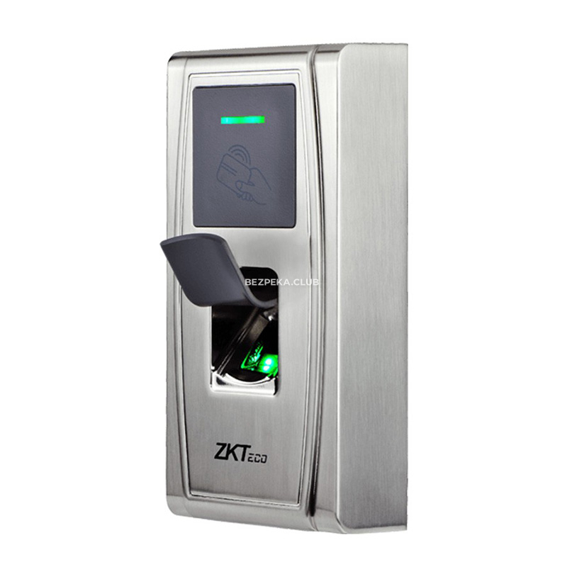 Біометричний термінал з Bluetooth ZKTeco MA300-BT/ID зі скануванням відбитка пальця і ​​зчитувачем EM карт - Зображення 1