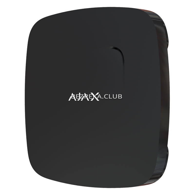 Wireless smoke detector Ajax FireProtect black with temperature sensor - Image 2