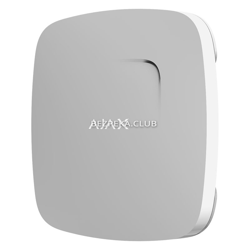 Wireless smoke, heat and carbon monoxide detector with sounder Ajax FireProtect Plus white - Image 2