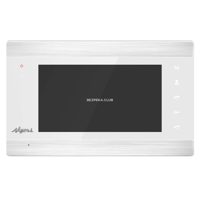 Wi-Fi Video intercom Myers M-72SD White - Image 1
