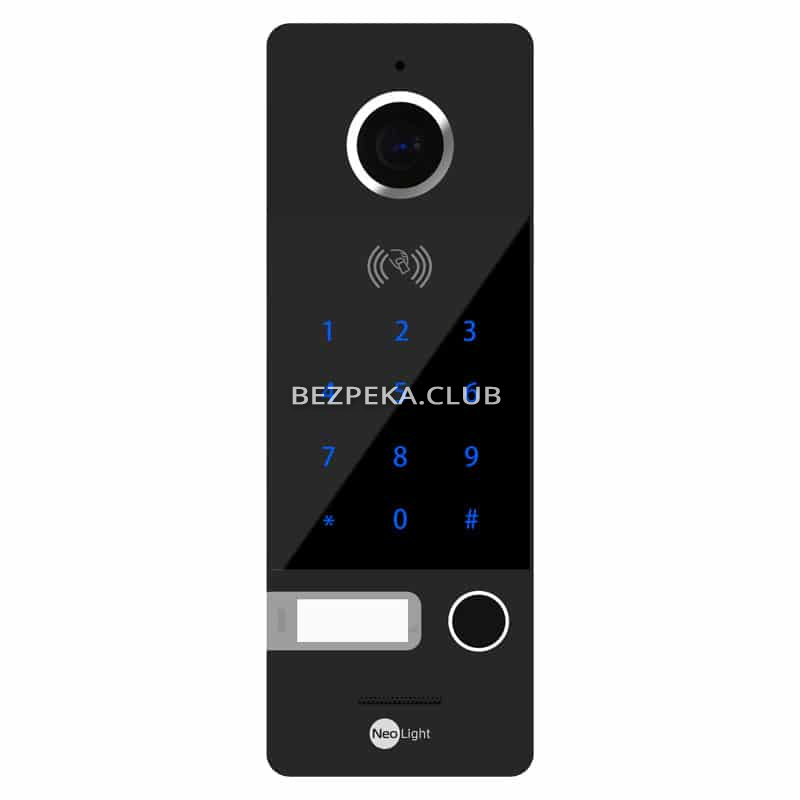 Video Doorbell NeoLight OPTIMA ID KEY FHD black - Image 1