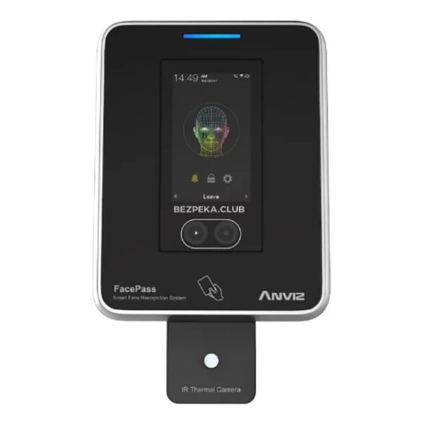 Системи контролю доступу/Біометрична аутентифікація Біометричний термінал Anviz FacePass 7 IRT