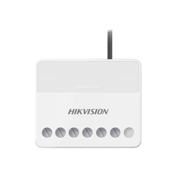 Охоронні сигналізації/Розумний будинок Слабкострумове реле Hikvision DS-PM1-O1L-WE для дистанційного керування AX PRO