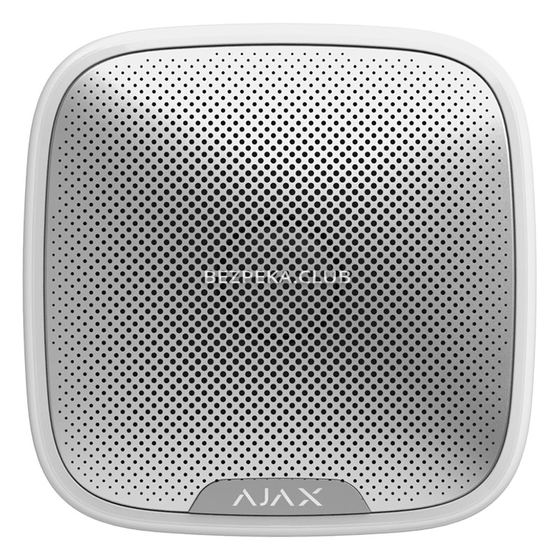 Wireless outdoor siren Ajax StreetSiren white - Image 1