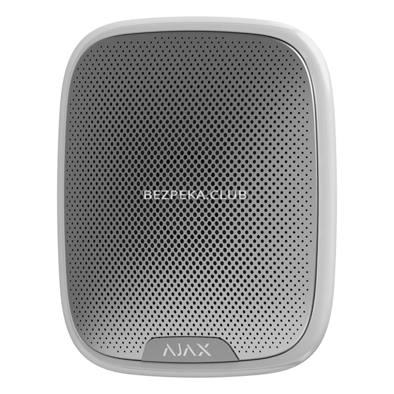 Wireless outdoor siren Ajax StreetSiren white - Image 2