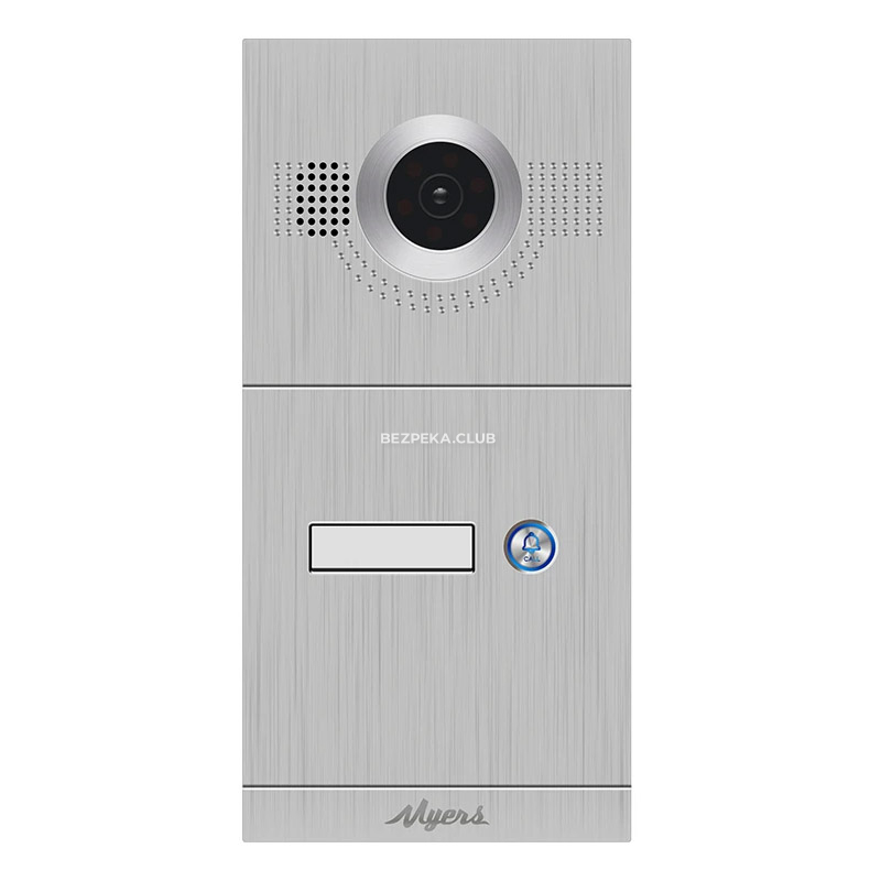 IP Video Doorbell Myers MIP-300 Silver 1B - Image 1