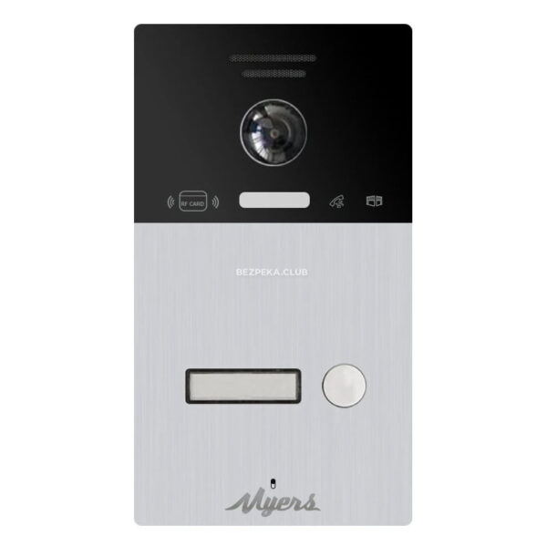 Intercoms/Video Doorbells IP Video Doorbell Myers MIP-300 Black 1B