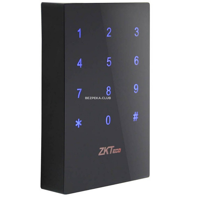 Кодова клавіатура ZKTeco KR702E зі зчитувачем RFID-карт - Зображення 1