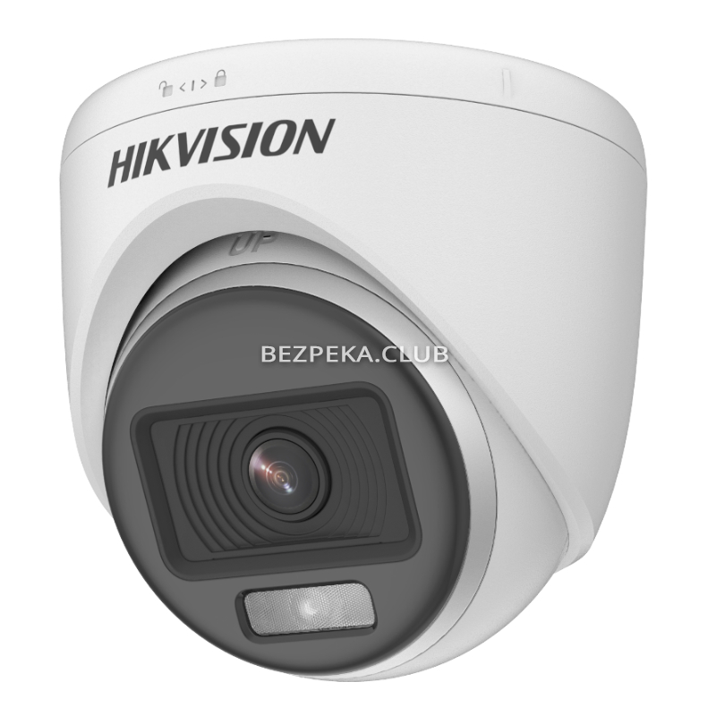 2 Mп TVI ColorVu видеокамера Hikvision DS-2CE70DF0T-PF (2.8 мм) - Фото 1
