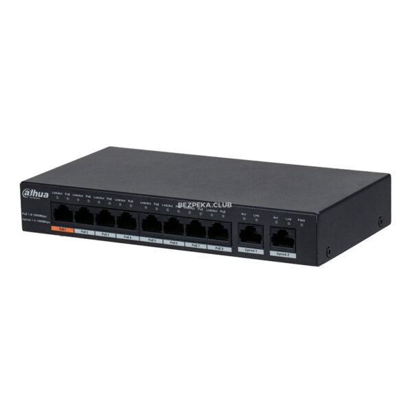 Network Hardware/Switches 8-port PoE switch Dahua DH-PFS3010-8GT-96 unmanaged