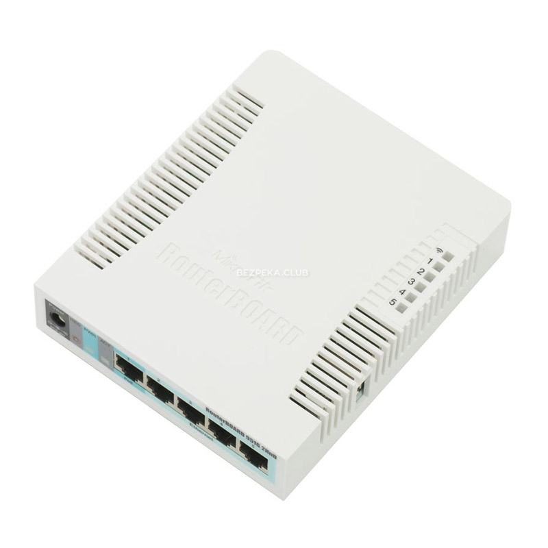 Wi-Fi router MikroTik RB951G-2HnD with 5 Ethernet ports - Image 1
