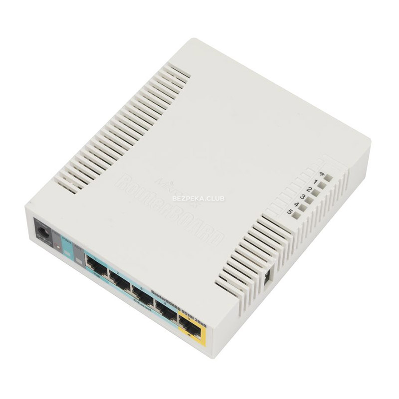 Wi-Fi маршрутизатор MikroTik RB951Ui-2HnD з 5-портами Ethernet - Зображення 1