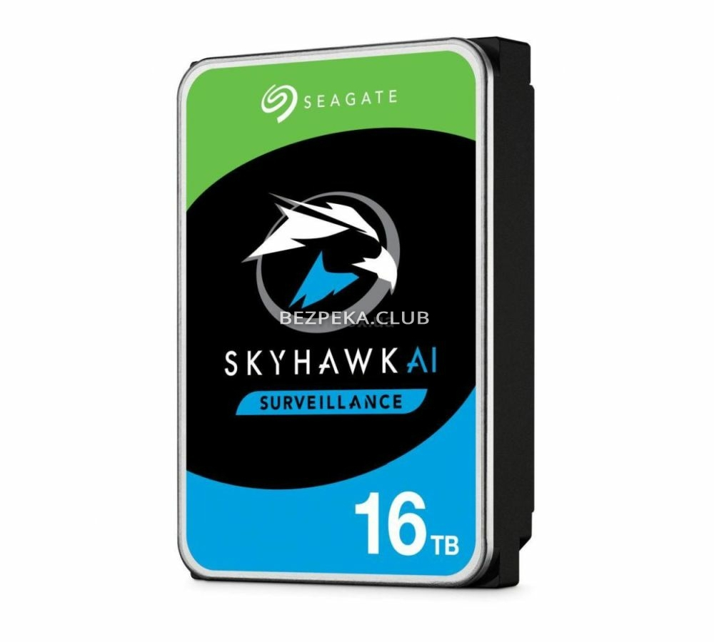 Жорсткий диск 16 TB Seagate SkyHawk AI ST16000VE002 - Зображення 1
