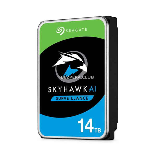 Системи відеоспостереження/Жорсткий диск для відеоспостереження Жорсткий диск 14 TB Seagate SkyHawk AI ST14000VE0008