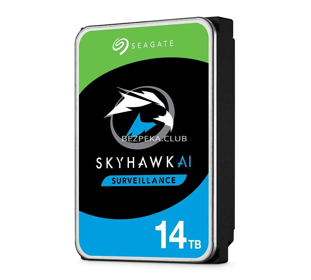 Жесткий диск 14 TB Seagate SkyHawk AI ST14000VE0008 - Фото 1