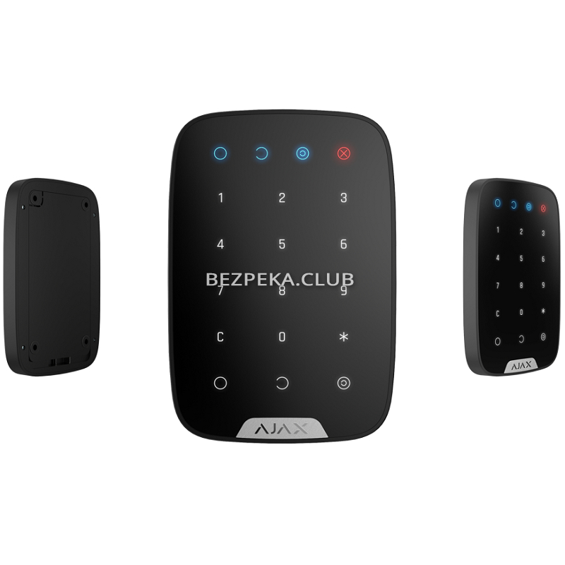 Wireless touch keypad Ajax KeyPad black - Image 2