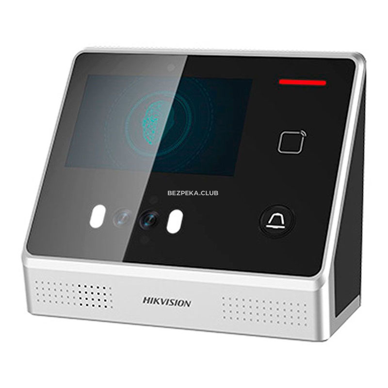 Биометрический терминал Hikvision DS-K1T605M с распознаванием лиц и считывателем Mifare карт - Фото 1