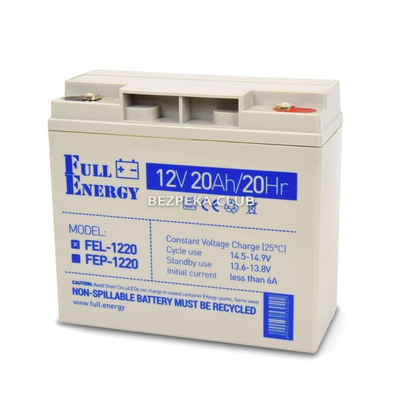 Battery Full Energy FEL-1220 - Image 1