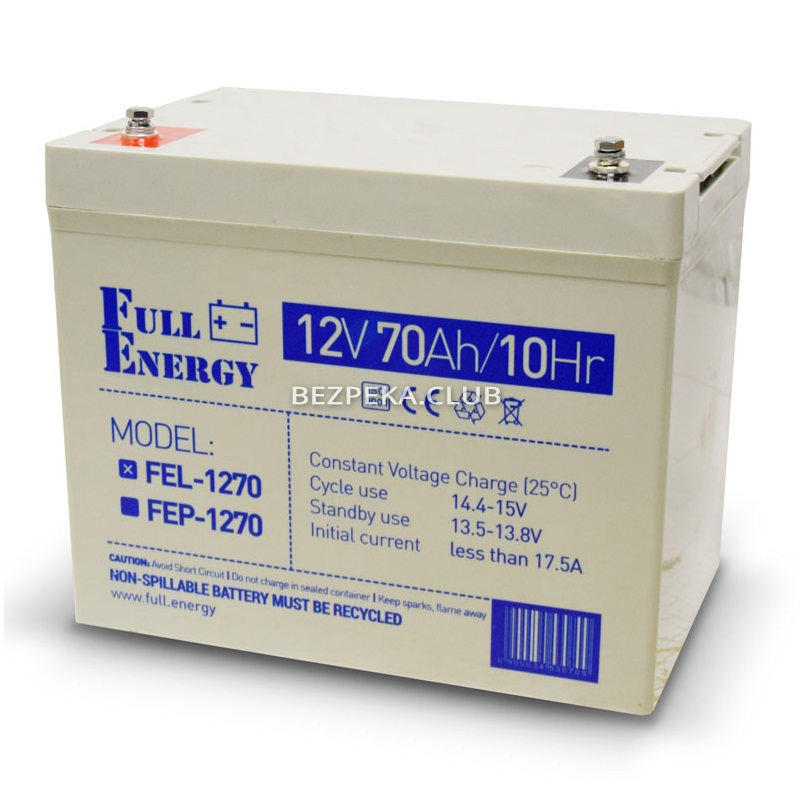 Акумулятор Full Energy FEL-1270 - Зображення 1