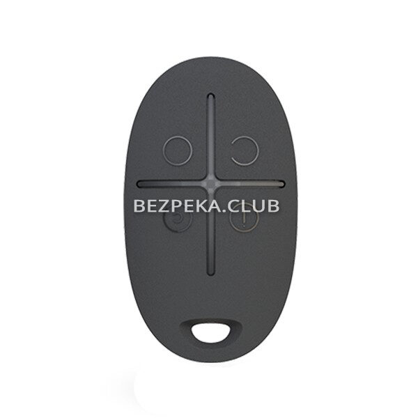 Security Alarms/Alarm buttons, Key fobs Wireless key fob Ajax SpaceControl black with panic button