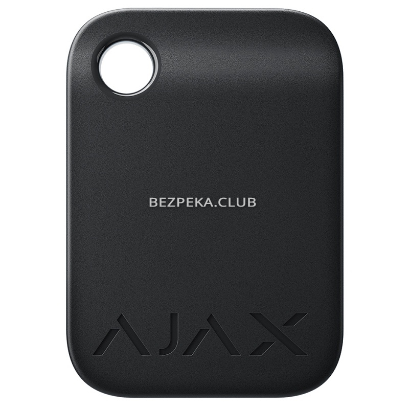 Брелок Ajax Tag black (комплект 3 шт) для управления режимами охраны системы безопасности Ajax - Фото 1