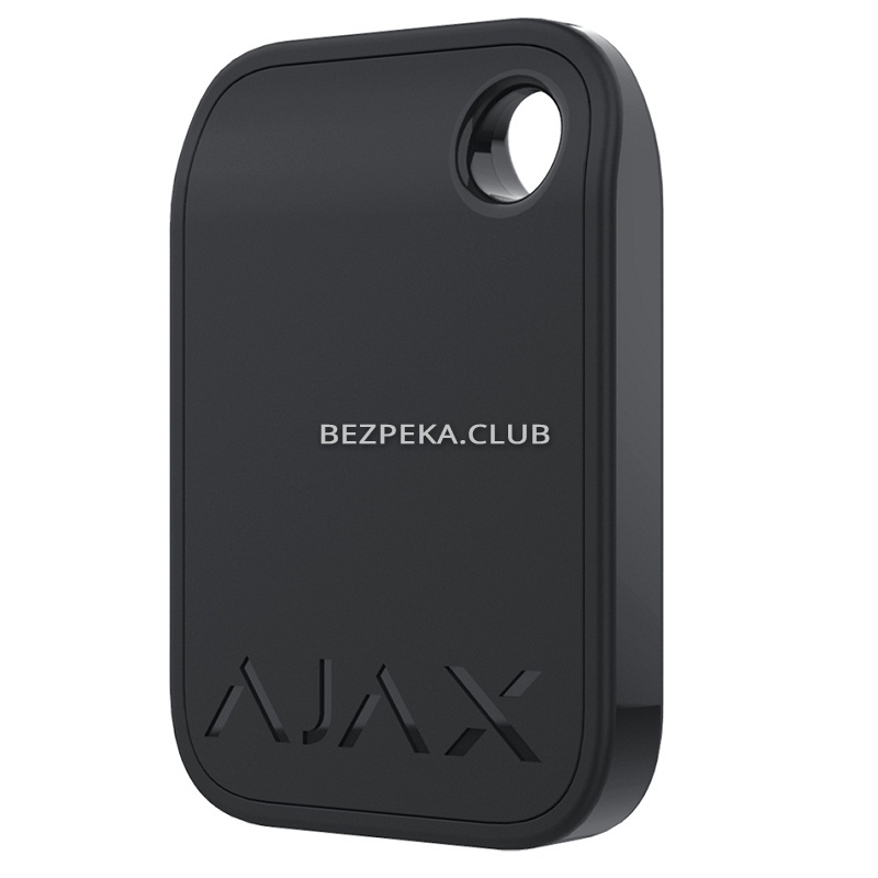 Брелок Ajax Tag black (комплект 3 шт) для управления режимами охраны системы безопасности Ajax - Фото 3