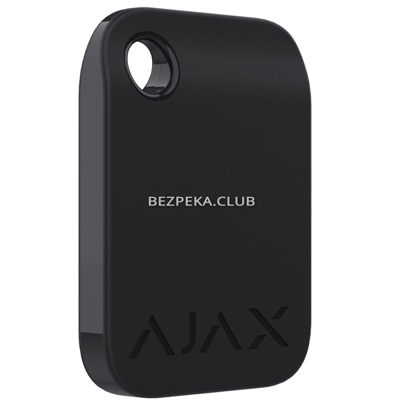 Брелок Ajax Tag black (комплект 100 шт) для управління режимами охорони системи безпеки Ajax - Зображення 2
