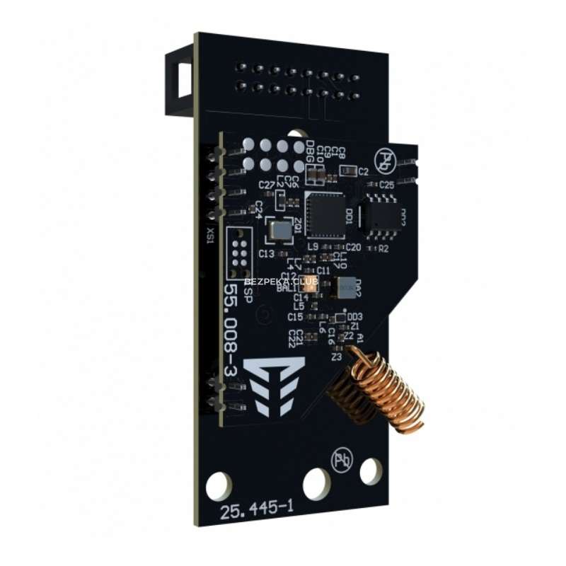Tiras M-X module for integration of wireless components into wired security systems based on 