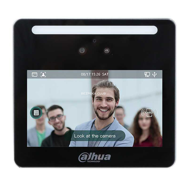 Dahua DHI-ASI3213G-MW biometric terminal with face recognition - Image 1