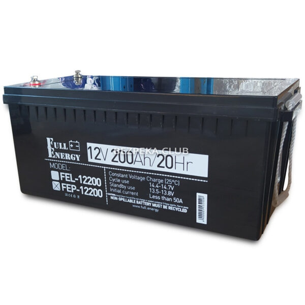 Power sources/Rechargeable Batteries Battery Full Energy FEP-12200