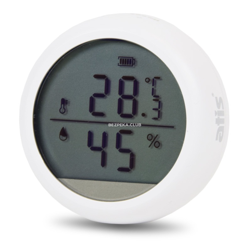 Wireless autonomous Temperature & Humidity Detector Atis 600DW-T with Tuya Smart Support - Image 1