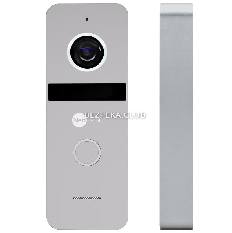 Комплект відеодомофона NeoKIT HD+ Silver - Зображення 4