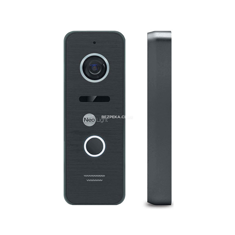 Комплект відеодомофона NeoKIT HD+ WF Black - Зображення 4
