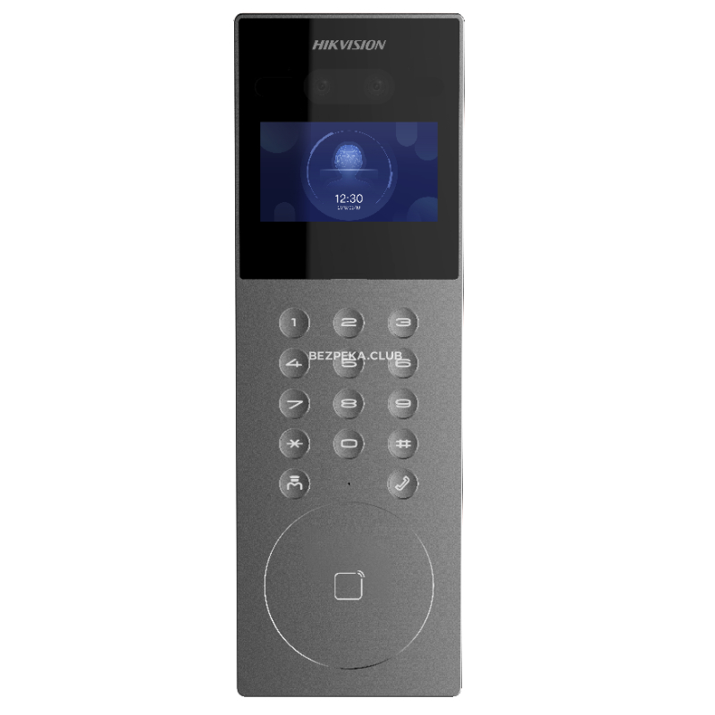 IP Video Doorbell Hikvision DS-KD9203-TE6 multi-tenant with face detection - Image 1