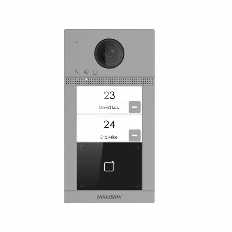 Wi-Fi IP Video Doorbell Hikvision DS-KV8213-WME1/Flush - Image 1