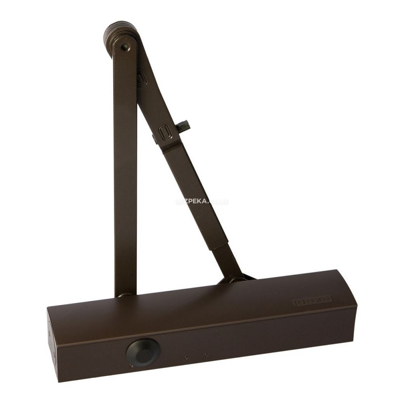 Door closer Geze TS-4000 brown with lever transmission - Image 1