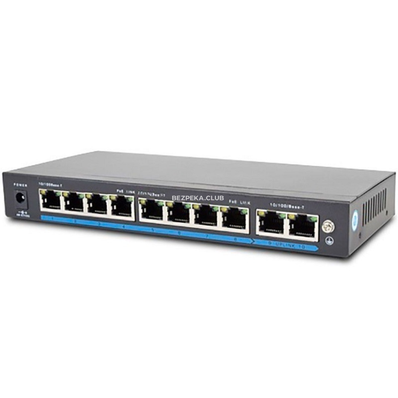 8-port PoE switch Atis PoE-1010-8P/250m unmanageable - Image 2