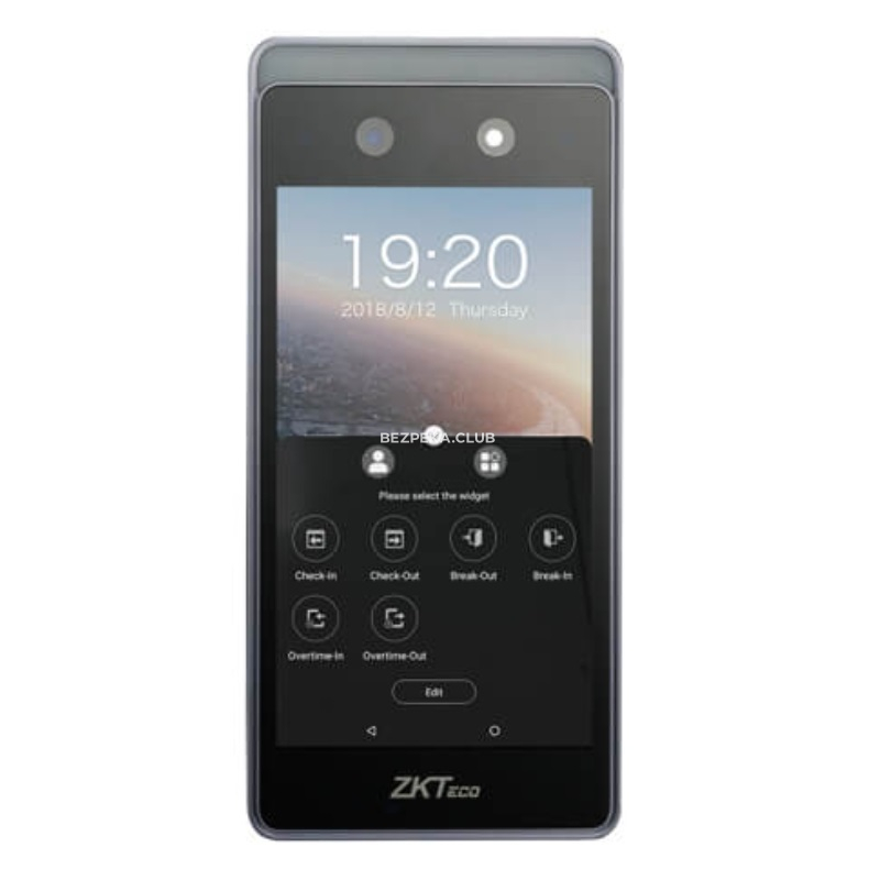 ZKTeco Horus E1 wireless biometric terminal with face recognition - Image 2