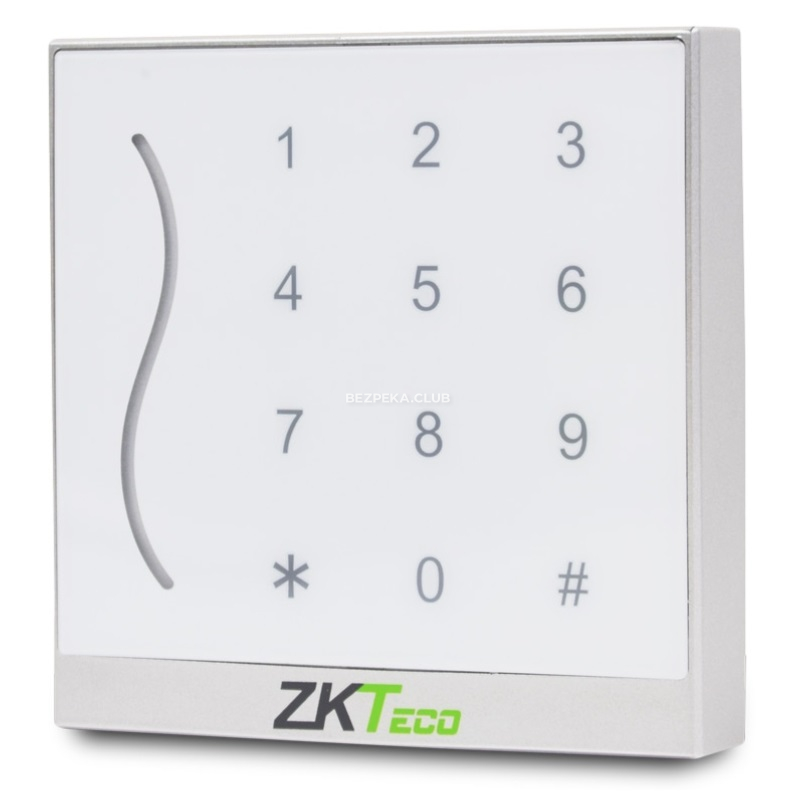Кодова клавіатура ZKTeco ProID30WE RS вологозахищена зі зчитувачем EM-Marine - Зображення 1