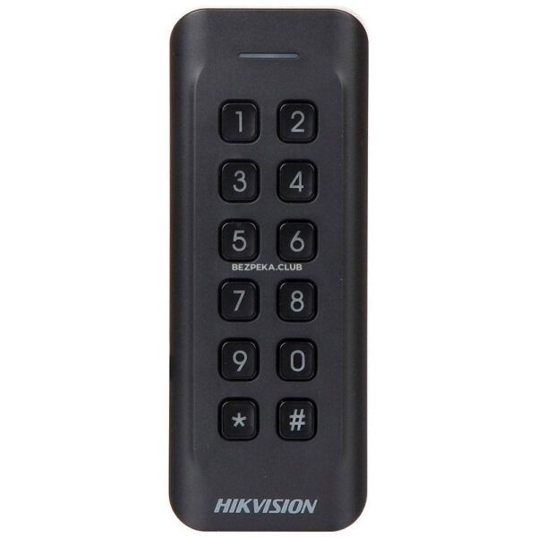 Системы контроля доступа (СКУД)/Кодовая клавиатура Кодовая клавиатура Hikvision DS-K1802EK со считывателем карт EM Marine