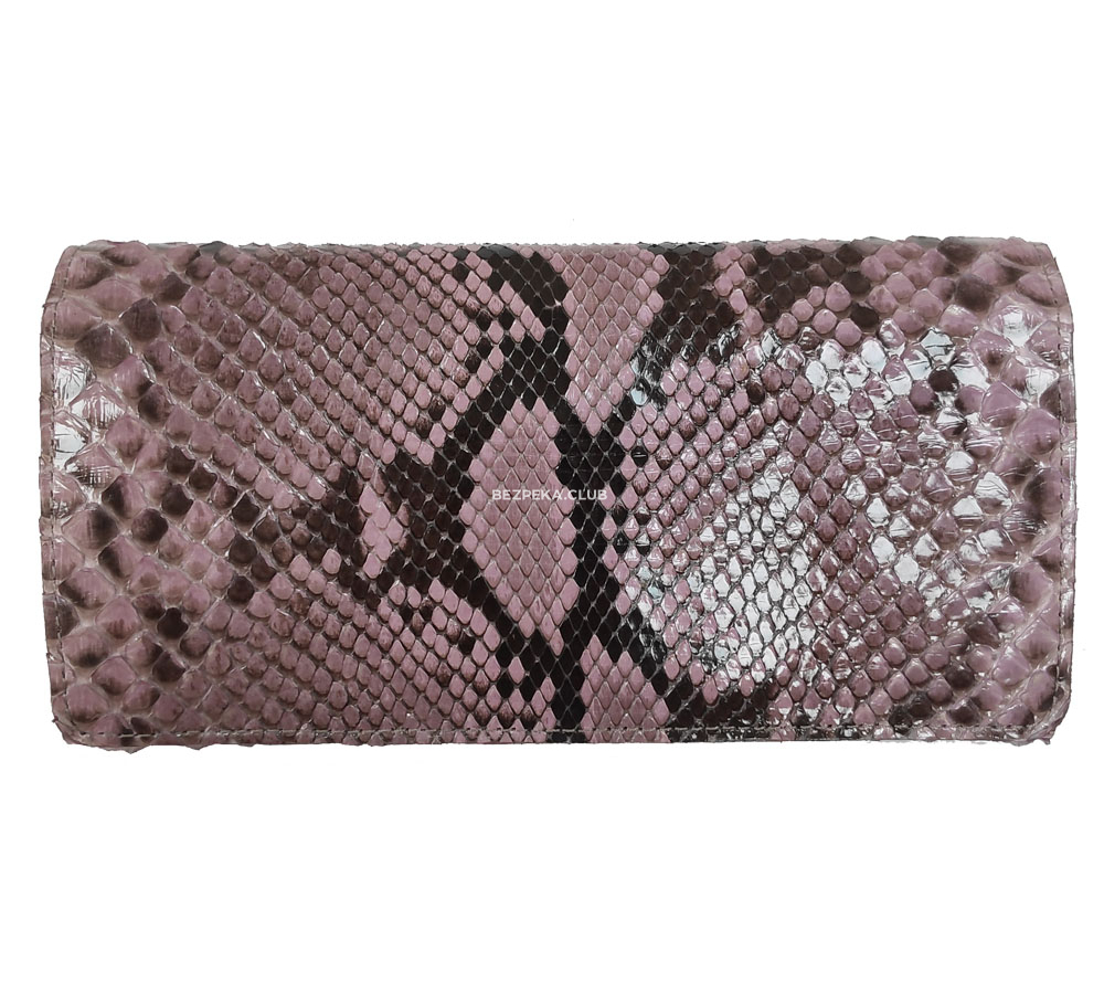Shielding special agent clutch for smartphone and cards lilac LOCKER's Phone Purse Python - Image 1
