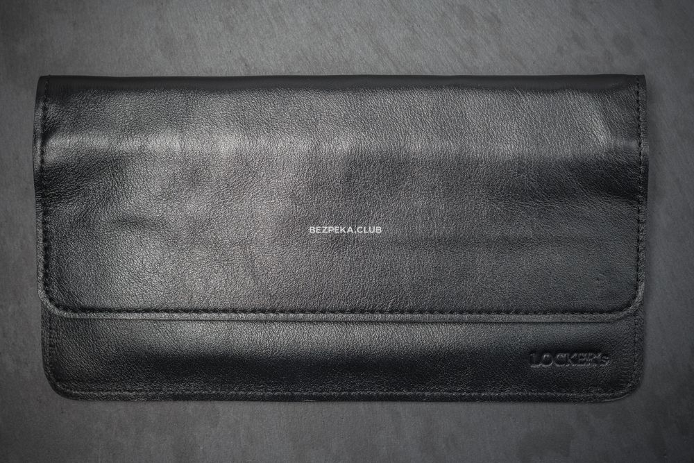 Genuine leather phone signal blocker case LOCKER's Phone 7