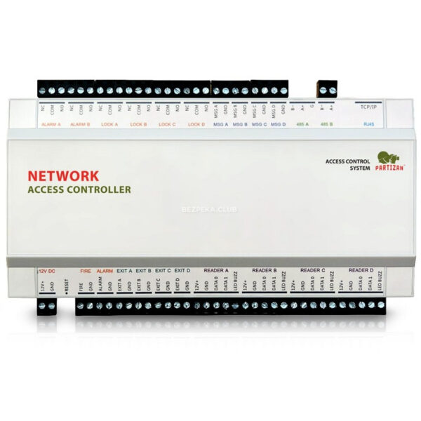 Системи контролю доступу/Контролери Контролер Partizan PAC-42.NET мережевий