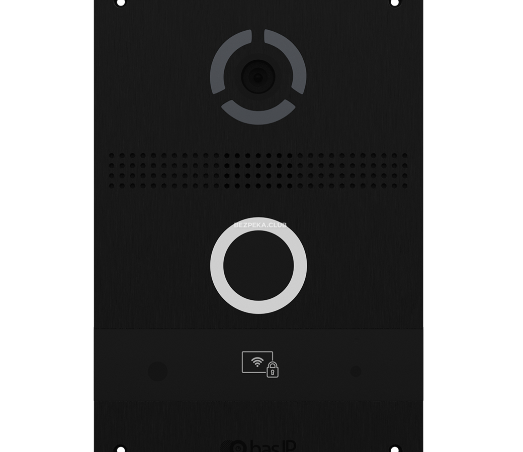 IP Video Doorbell BAS-IP AV-08FB black - Image 1