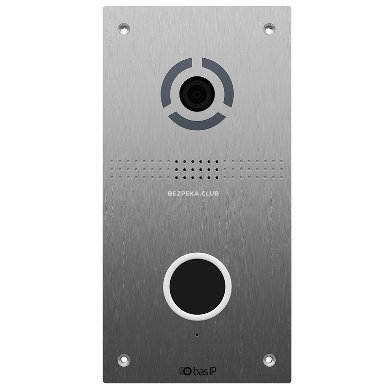 IP Video Doorbell BAS-IP AV-05FD silver - Image 1