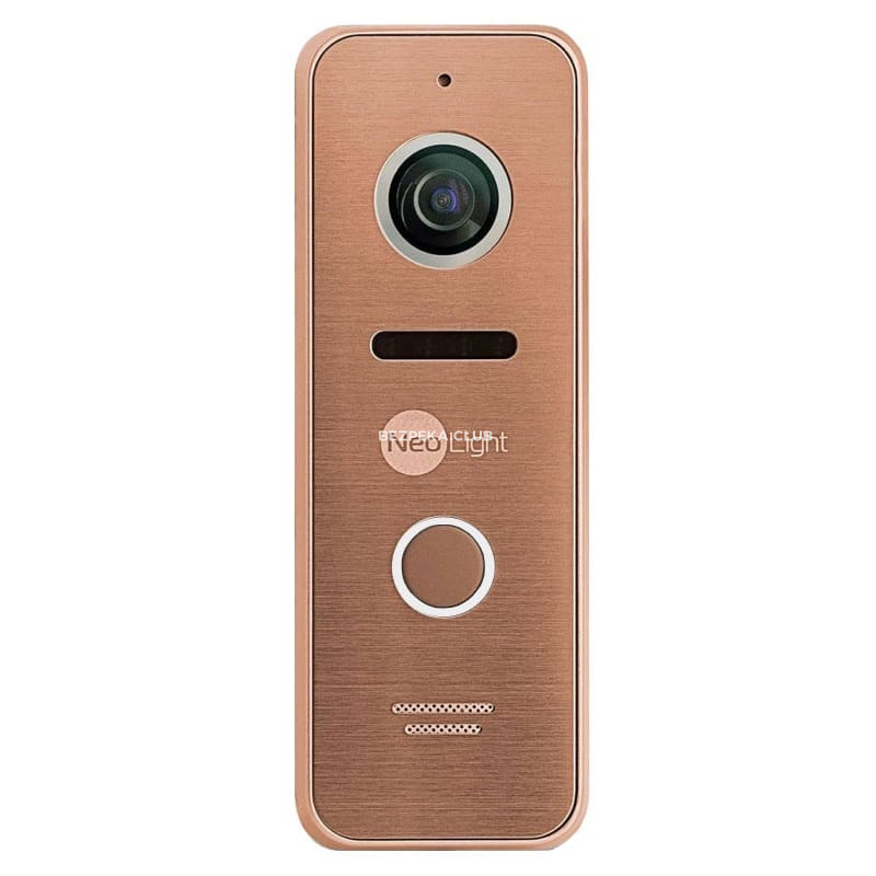 Комплект відеодомофона NeoLight NeoKIT HD Pro bronze - Зображення 3