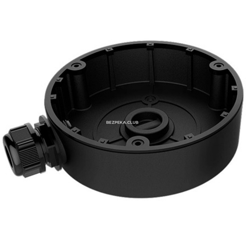 Кронштейн Hikvision DS-1280ZJ-DM8 black для купольних камер - Зображення 1